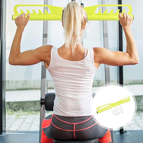 BESPORTBLE 1 Juego DIY Pull up Bar Bicep Pull Bar Chin up Bar Accesorios de La Máquina de Peso Entrenador Muscular Gimnasio en Casa Ejercicio Fitness