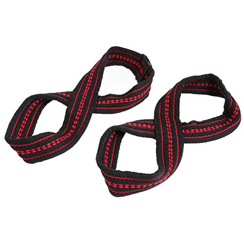 BESPORTBLE 1 par de Correas de Elevación en Forma de 8 para Muñequeras de Levantamiento de Pesas para Hombres Mujeres Correas de Peso Muerto (M) BESPORTBLE 1 par de Correas de Elevación en Forma de 8 para Muñequeras de Levantamiento de Pesas para Hombres Mujeres Correas de Peso Muerto (M)
