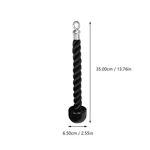 BESPORTBLE 2 Piezas Cuerdas de Tríceps Tirar hacia Abajo Agarre Único Mango Antideslizante Accesorio Cuerda Resistente Gimnasio Accesorio de Culturismo Suministros de Ejercicio BESPORTBLE 2 Piezas Cuerdas de Tríceps Tirar hacia Abajo Agarre Único Mango Antideslizante Accesorio Cuerda Resistente Gimnasio Accesorio de Culturismo Suministros de Ejercicio