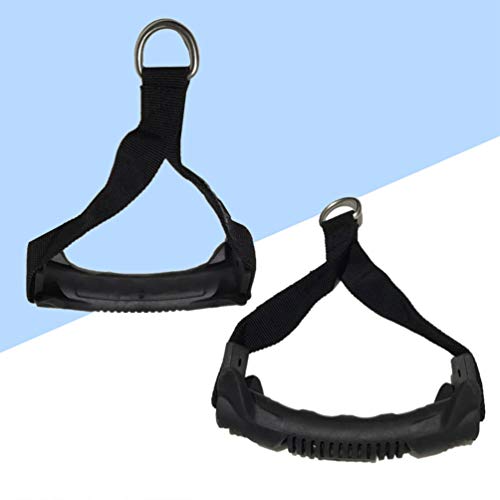 BESPORTBLE 2 Piezas Tiradores Tiradores Bandas de Resistencia Anillos de Espuma D Anillo de Reemplazo Equipo de Fitness Compatible con Bandas de Resistencia Máquina de Remo Máquina de Pilates