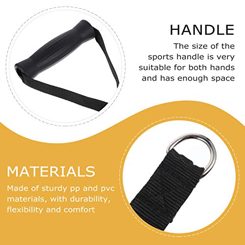 BESPORTBLE 2 Uds Manijas de Tracción Bandas de Resistencia Mangos de Espuma Equipo de Fitness de Repuesto Compatible con Bandas de Resistencia Máquina de Remo Máquina de Pilates BESPORTBLE 2 Uds Manijas de Tracción Bandas de Resistencia Mangos de Espuma Equipo de Fitness de Repuesto Compatible con Bandas de Resistencia Máquina de Remo Máquina de Pilates