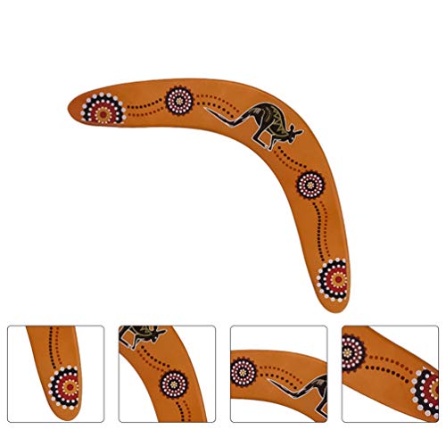 BESPORTBLE 2Pcs Boomerang Hecho a Mano de Madera Que Regresa Dardo Boomerang Deportes Al Aire Libre en Forma de V Boomerang Volador Juguetes Al Aire Libre para Acampar en El Patio Trasero BESPORTBLE 2Pcs Boomerang Hecho a Mano de Madera Que Regresa Dardo Boomerang Deportes Al Aire Libre en Forma de V Boomerang Volador Juguetes Al Aire Libre para Acampar en El Patio Trasero