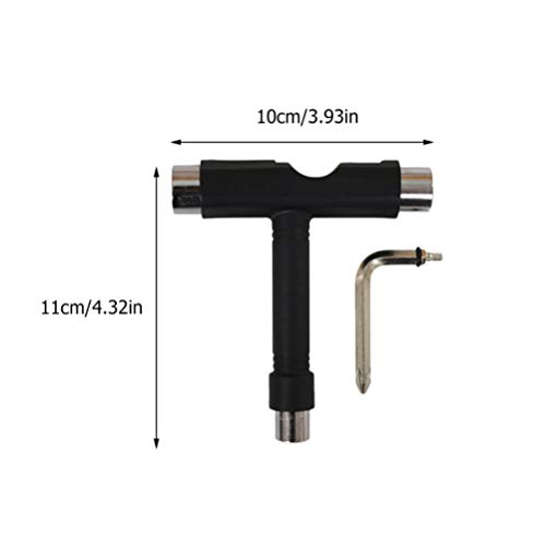 BESPORTBLE 4 Piezas Herramienta de Llave de Patineta Herramientas de Skate Herramienta T/Y Herramienta de Rodamientos de Patineta Portátil para Longboard Penny Board Patín de Ruedas BESPORTBLE 4 Piezas Herramienta de Llave de Patineta Herramientas de Skate Herramienta T/Y Herramienta de Rodamientos de Patineta Portátil para Longboard Penny Board Patín de Ruedas