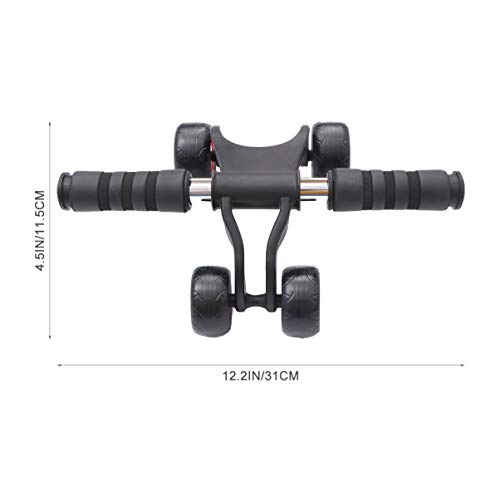 BESPORTBLE AB Roller Wheel Abdomen Training Roller Entrenamiento Abdominal Roller Ejercicio Home Gym Equipment for Home Ejercicio Fuerza Muscular BESPORTBLE AB Roller Wheel Abdomen Training Roller Entrenamiento Abdominal Roller Ejercicio Home Gym Equipment for Home Ejercicio Fuerza Muscular