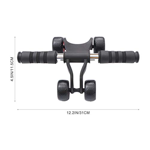 BESPORTBLE AB Roller Wheel Abdomen Training Roller Entrenamiento Abdominal Roller Ejercicio Home Gym Equipment for Home Ejercicio Fuerza Muscular