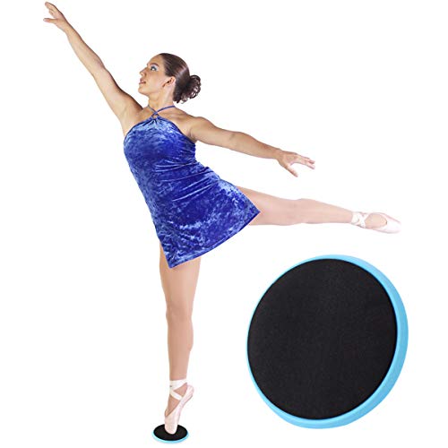 BESPORTBLE Dance Spinner Board Portable Ballet Patinadora sobre Hielo Girando Pirouette Board Gymnastics Disco Giratorio Suministros de Fitness para Mujeres Hombres Color Aleatorio