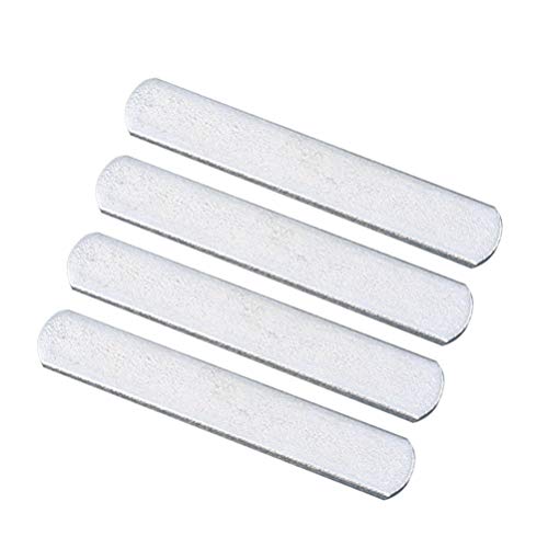 BESPORTBLE - Placas de Acero de 4 Piezas para Placas de Entrenamiento de Fuerza con Chaleco de Peso para Ejercicios de Fitness