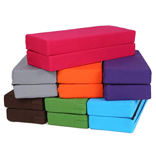BESPORTBLE Yoga de Algodón Rectangular Refuerza La Meditación Zafu Masaje Prop para Principiantes Amante del Yoga (Color Aleatorio) BESPORTBLE Yoga de Algodón Rectangular Refuerza La Meditación Zafu Masaje Prop para Principiantes Amante del Yoga (Color Aleatorio)