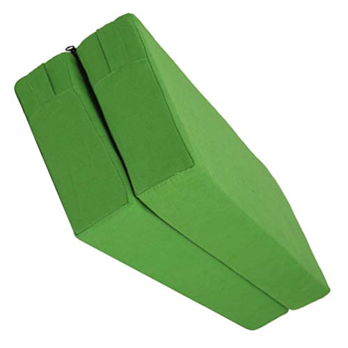 BESPORTBLE Yoga de Algodón Rectangular Refuerza La Meditación Zafu Masaje Prop para Principiantes Amante del Yoga (Color Aleatorio)