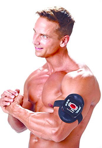 BEST DIRECT INDUSTEX Abs-a-Round Sistema de reducción para músculos Abdominales Fuertes Cinturon Chaleco Estimulador EMS Máquina de Ejercicios fácil y rápida para Hombres y Mujeres (L/XL)