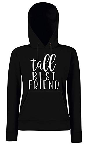 Best Friends Hoodies - Suéter con capucha Tall-negro. XL