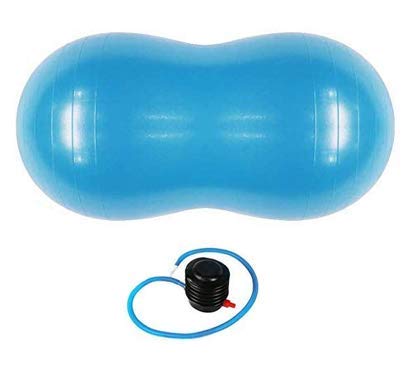 Best Goods Pelota de Yoga Pelota de Ejercicio de Equilibrio en Forma de maní para Entrenamiento físico Equilibrio Mejorado Fortalecimiento de los músculos centrales Corrección de la Postura