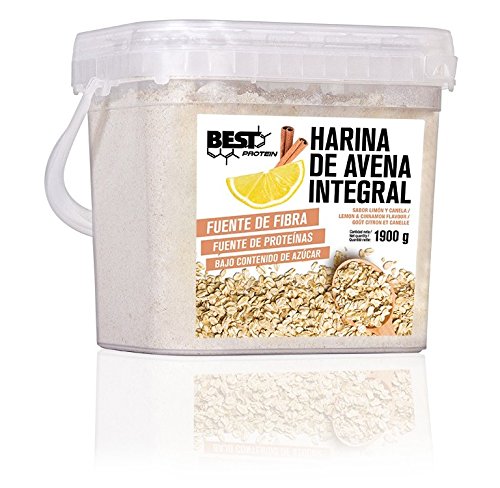 Best Protein Harina de Avena Limón Canela - 1900 gr