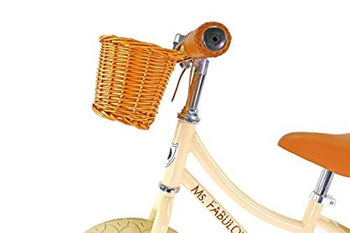 Best Sporting 31111 Retro - Rueda para Bicicleta, Color Crema