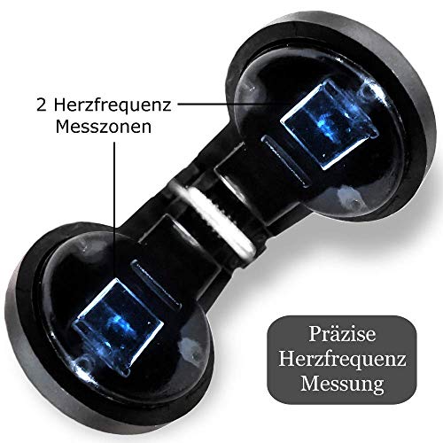 Bestbeans - Clip para oreja de cardio para aparatos de cardio, 2 diodos compatibles con fitness Kettler Hammer, 2 niveles de medición de la frecuencia cardíaca de alta precisión entrenamiento elíptico Bestbeans - Clip para oreja de cardio para aparatos de cardio, 2 diodos compatibles con fitness Kettler Hammer, 2 niveles de medición de la frecuencia cardíaca de alta precisión entrenamiento elíptico