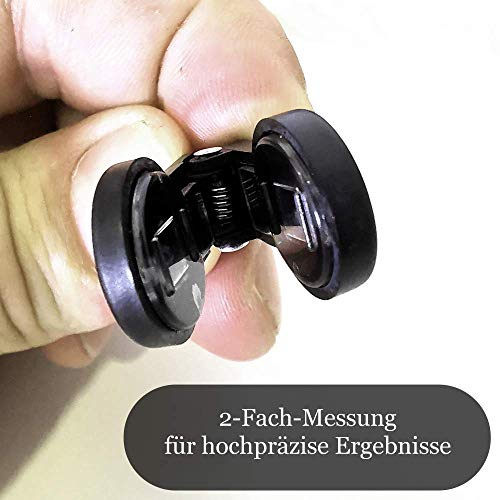 Bestbeans - Clip para oreja de cardio para aparatos de cardio, 2 diodos compatibles con fitness Kettler Hammer, 2 niveles de medición de la frecuencia cardíaca de alta precisión entrenamiento elíptico Bestbeans - Clip para oreja de cardio para aparatos de cardio, 2 diodos compatibles con fitness Kettler Hammer, 2 niveles de medición de la frecuencia cardíaca de alta precisión entrenamiento elíptico
