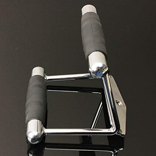Bestlymood 2 Barra Accesorio de manija de Mantenimiento de Gimnasio W/cojin de Gimnasia de Mantenimiento de traccion de Remo Sentado Estribo Bestlymood 2 Barra Accesorio de manija de Mantenimiento de Gimnasio W/cojin de Gimnasia de Mantenimiento de traccion de Remo Sentado Estribo