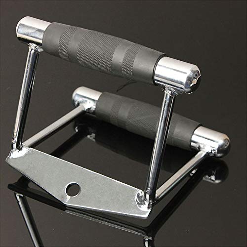 Bestlymood 2 Barra Accesorio de manija de Mantenimiento de Gimnasio W/cojin de Gimnasia de Mantenimiento de traccion de Remo Sentado Estribo Bestlymood 2 Barra Accesorio de manija de Mantenimiento de Gimnasio W/cojin de Gimnasia de Mantenimiento de traccion de Remo Sentado Estribo