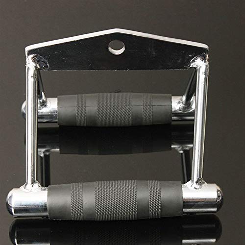 Bestlymood 2 Barra Accesorio de manija de Mantenimiento de Gimnasio W/cojin de Gimnasia de Mantenimiento de traccion de Remo Sentado Estribo Bestlymood 2 Barra Accesorio de manija de Mantenimiento de Gimnasio W/cojin de Gimnasia de Mantenimiento de traccion de Remo Sentado Estribo