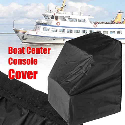 Bestlymood Cubierta para barco de 45 x 46 x 40 pulgadas, cubierta para consola central de yate, barco, impermeable, a prueba de polvo, anti-UV, mantener en seco limpio