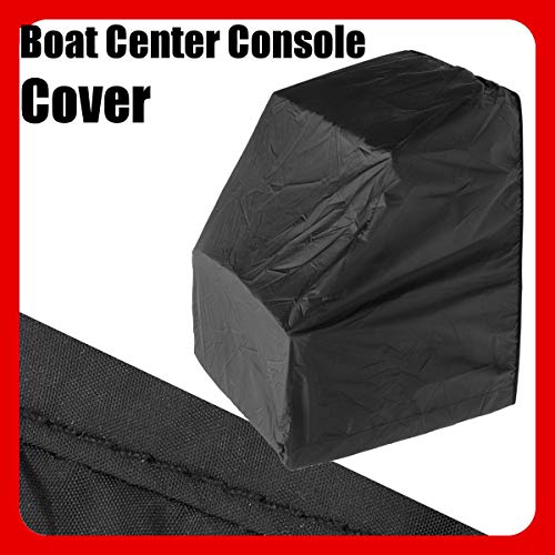 Bestlymood Cubierta para barco de 45 x 46 x 40 pulgadas, cubierta para consola central de yate, barco, impermeable, a prueba de polvo, anti-UV, mantener en seco limpio