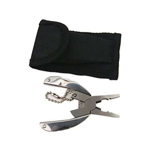 BESTOMZ Alicates Multiherramienta - Alicates Mini Plegables de Alambre de Bolsillo, Pelacables y Engarzadores, Alicates de Llave de Martillo Cuchillas de Hoja de Sierra BESTOMZ Alicates Multiherramienta - Alicates Mini Plegables de Alambre de Bolsillo, Pelacables y Engarzadores, Alicates de Llave de Martillo Cuchillas de Hoja de Sierra