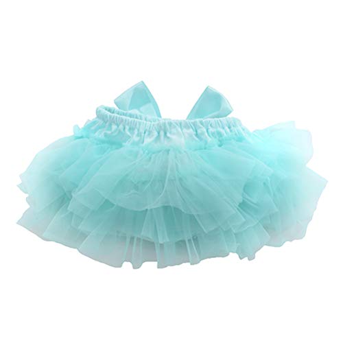 Bestoyard - Tutu Falda para bebé de niña, color azul, talla S