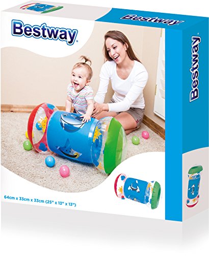 Bestway 52176 - Andador Bebé Hinchable Baby Strides Roller