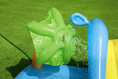 Bestway 53052 - Piscina Hinchable Infantil Acuario 239x206x86 cm con TobogƔn Bestway 53052 - Piscina Hinchable Infantil Acuario 239x206x86 cm con TobogƔn