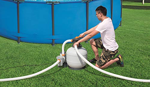Bestway 58499 - Depuradora de Arena 8.327 l/h Conexión 38 mm Bestway 58499 - Depuradora de Arena 8.327 l/h Conexión 38 mm