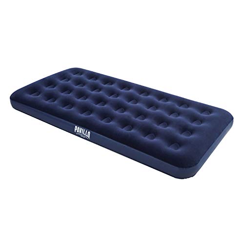 Bestway 67001 - Colchón Hinchable Flocked Airbed (Twin) 188x99x22 cm