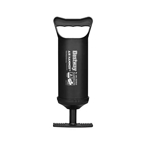 Bestway BW62002 Hinchador Manual, Negro, 30cm Bestway BW62002 Hinchador Manual, Negro, 30cm