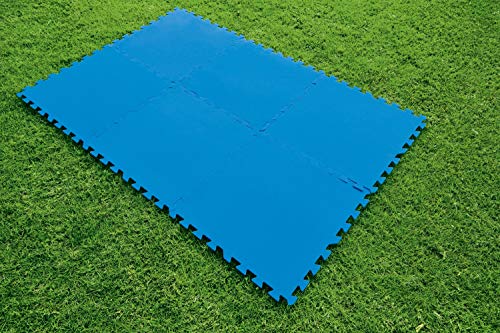 Bestway Flowclear Azulejos de protección del Suelo, Azul