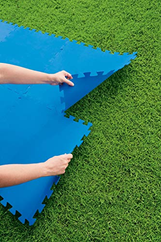 Bestway Flowclear Azulejos de protección del Suelo, Azul Bestway Flowclear Azulejos de protección del Suelo, Azul