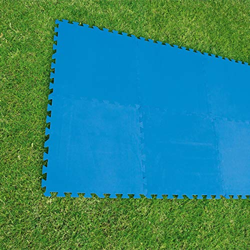 Bestway Flowclear Azulejos de protección del Suelo, Azul