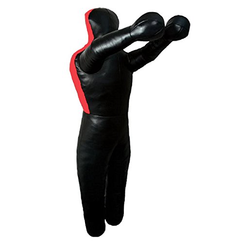 Bestzo MMA Jiu Jitsu Judo Bolsa de Boxeo Grappling Dummy Negro Lienzo-48 Pulgadas-Sin Rellenar Bestzo MMA Jiu Jitsu Judo Bolsa de Boxeo Grappling Dummy Negro Lienzo-48 Pulgadas-Sin Rellenar