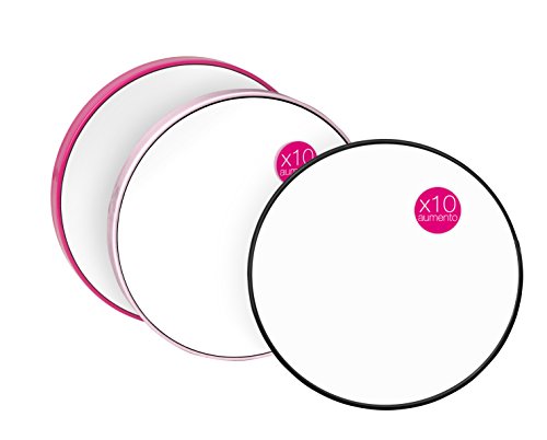 Beter Ohh - Espejo XL, aumento 10x, con ventosas, 13 cm Beter Ohh - Espejo XL, aumento 10x, con ventosas, 13 cm