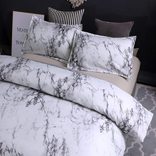 Betrothales Juego De Funda Nórdica De Moderna Lino De Cama 135X200Cm Patrón De Mármol Gris Blanco Cubierta De Edredón De Microfibra De Estilo Moderno Con Cierre De Cremallera Juego De Sábanas Para Niñ Betrothales Juego De Funda Nórdica De Moderna Lino De Cama 135X200Cm Patrón De Mármol Gris Blanco Cubierta De Edredón De Microfibra De Estilo Moderno Con Cierre De Cremallera Juego De Sábanas Para Niñ