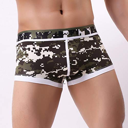 Betrothales Men Under Warming Sche Men Chic Casual Weep Patchwork Under Sheep Cómodo Estampado De Boxeo Venta de Moda Shorts Shorts Bolso De Bombeo Underpants Under Warming Shee Moda Deportiva