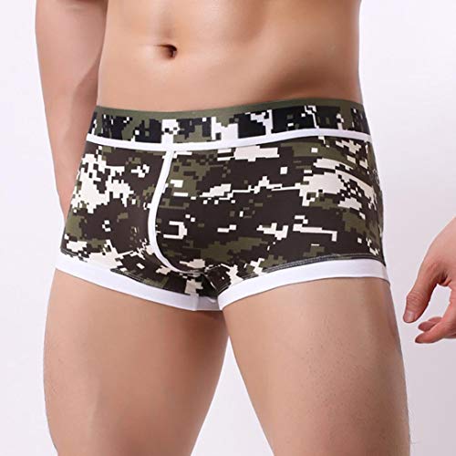 Betrothales Men Under Warming Sche Men Chic Casual Weep Patchwork Under Sheep Cómodo Estampado De Boxeo Venta de Moda Shorts Shorts Bolso De Bombeo Underpants Under Warming Shee Moda Deportiva