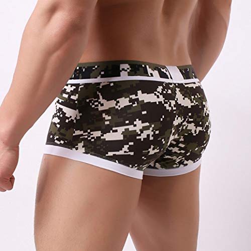 Betrothales Men Under Warming Sche Men Chic Casual Weep Patchwork Under Sheep Cómodo Estampado De Boxeo Venta de Moda Shorts Shorts Bolso De Bombeo Underpants Under Warming Shee Moda Deportiva