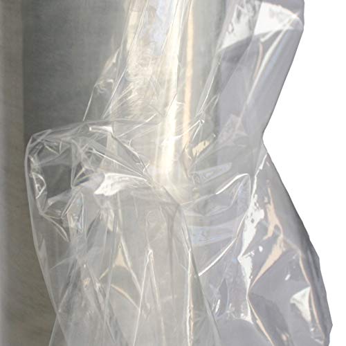 Beufirst Film transparente para embalaje, 0,5 metros ancho x 250 metros largo, rollo film grande de 2kg, 23 micras de espesor, gran resistencia y durabilidad (1) Beufirst Film transparente para embalaje, 0,5 metros ancho x 250 metros largo, rollo film grande de 2kg, 23 micras de espesor, gran resistencia y durabilidad (1)