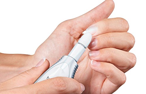 Beurer MP-41 - Set manicura y pedicura profesional, 7 accesorios incluidos, luz LED brillante, rotación hacía derecha/izquierda, 2 velocidades, color blanco Beurer MP-41 - Set manicura y pedicura profesional, 7 accesorios incluidos, luz LED brillante, rotación hacía derecha/izquierda, 2 velocidades, color blanco