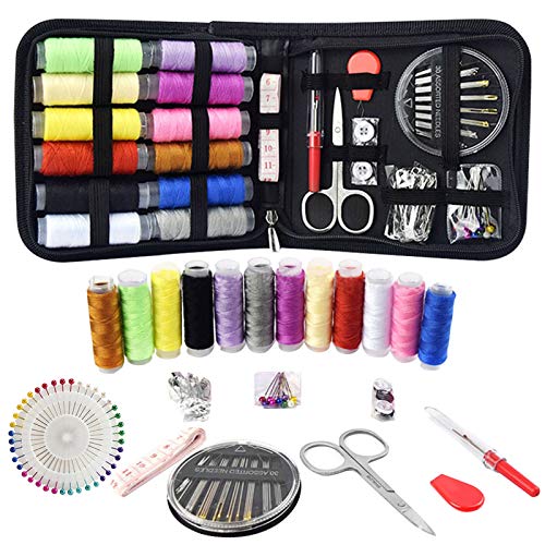 BEYAOBN Kit de Costura,112 piezas Accesorios de costura premium,Set de Costura Portátil Basico Kit Coser Profesional para Sastre,Familia,Principiante,Hogar,Viajes BEYAOBN Kit de Costura,112 piezas Accesorios de costura premium,Set de Costura Portátil Basico Kit Coser Profesional para Sastre,Familia,Principiante,Hogar,Viajes