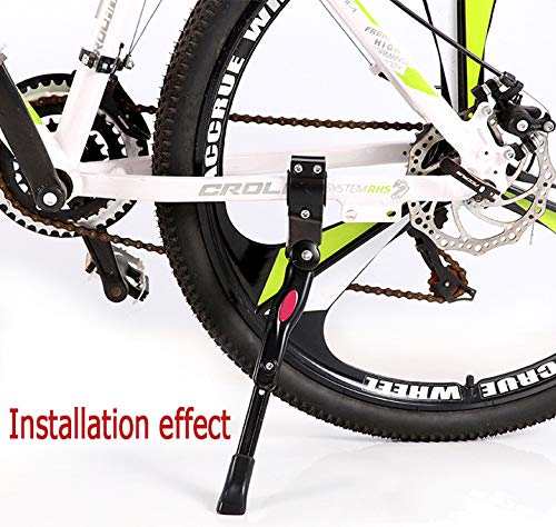 BEYAOBN Soporte para bicicleta,ajustable en altura con soporte de goma para pies que se aplica a bicicleta de montaña,bicicleta de carretera y parcialmente plegable(negro) BEYAOBN Soporte para bicicleta,ajustable en altura con soporte de goma para pies que se aplica a bicicleta de montaña,bicicleta de carretera y parcialmente plegable(negro)