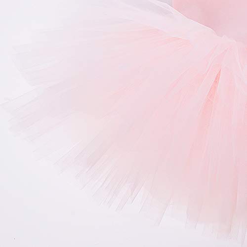 Bezioner Maillot de Danza Tutú Vestido de Ballet Gimnasia Leotardo Algodón Body Clásico para Niña Rosa 110 Bezioner Maillot de Danza Tutú Vestido de Ballet Gimnasia Leotardo Algodón Body Clásico para Niña Rosa 110