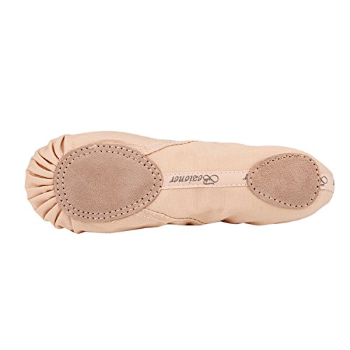 Bezioner-Shop Zapatillas de Ballet Canvas Dance Zapatos Split (Negro y Rosa Claro) Le recomendamos Que Elija uno (1) Tamaño Más Grande Que su Tamaño Normal del Zapato (32, Rosa Claro) Bezioner-Shop Zapatillas de Ballet Canvas Dance Zapatos Split (Negro y Rosa Claro) Le recomendamos Que Elija uno (1) Tamaño Más Grande Que su Tamaño Normal del Zapato (32, Rosa Claro)