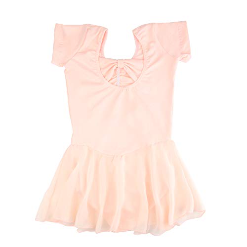 Bezioner Vestido de Ballet Maillot de Danza Gimnasia Leotardo Algodón Body Clásico para Niña Rosa 110 Bezioner Vestido de Ballet Maillot de Danza Gimnasia Leotardo Algodón Body Clásico para Niña Rosa 110
