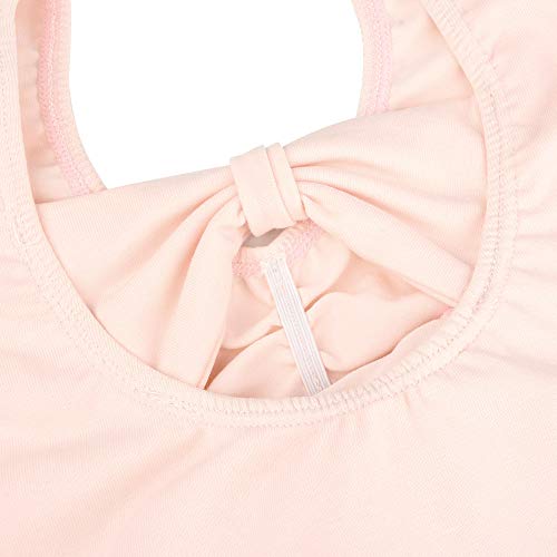 Bezioner Vestido de Ballet Maillot de Danza Gimnasia Leotardo Algodón Body Clásico para Niña Rosa 120 Bezioner Vestido de Ballet Maillot de Danza Gimnasia Leotardo Algodón Body Clásico para Niña Rosa 120