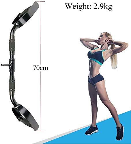BGSFF Accesorio para máquina de Cable de Barra LAT, Accesorio de Cable para presión de tríceps, Acero Resistente con Mango de Goma para máquina de Remo, Accesorios para Levantamiento de BGSFF Accesorio para máquina de Cable de Barra LAT, Accesorio de Cable para presión de tríceps, Acero Resistente con Mango de Goma para máquina de Remo, Accesorios para Levantamiento de